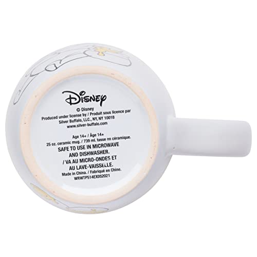 Disney Alicia en el país de las maravillas - Taza de cerámica con diseño de gato Cheshire 3D, Tazas de té apiladas de Alice., Negro, 20-ounces, 1