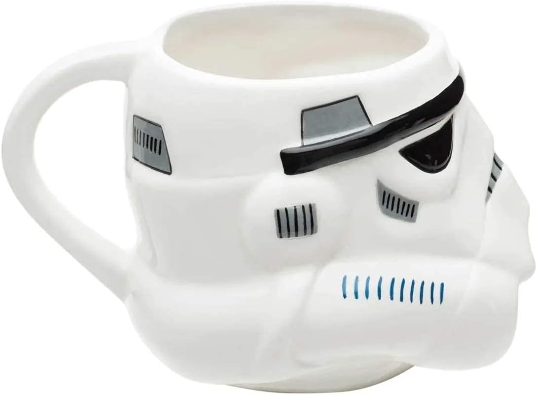 Zak Designs Star Wars Classic Stormtrooper Ceramic Sculpted Coffee Mug