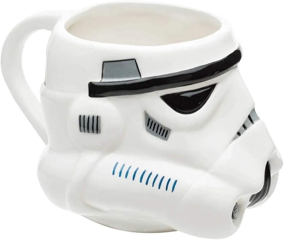 Zak Designs Star Wars Classic Stormtrooper Ceramic Sculpted Coffee Mug