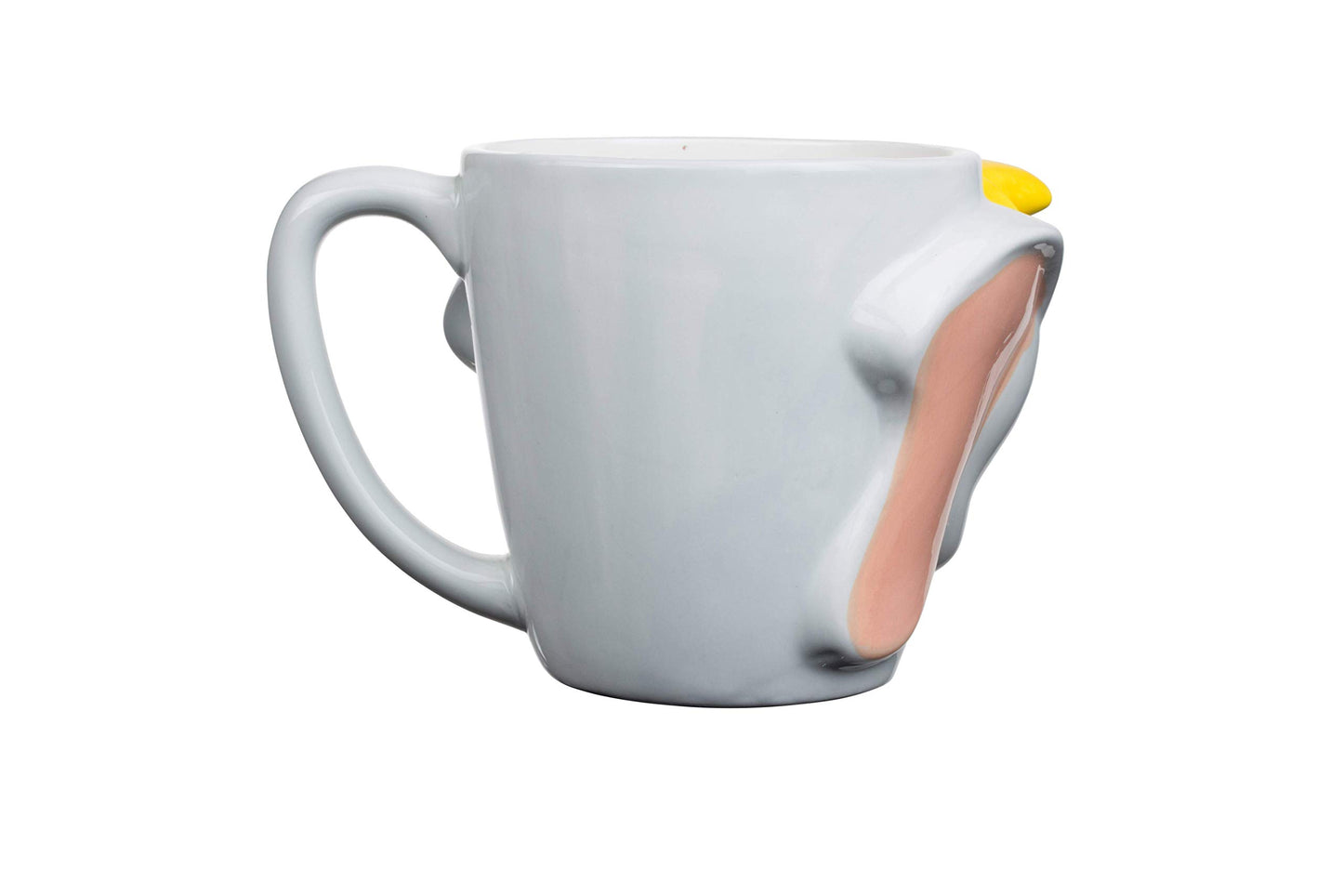 Disney Alicia en el país de las maravillas - Taza de cerámica con diseño de gato Cheshire 3D, Tazas de té apiladas de Alice., Negro, 20-ounces, 1