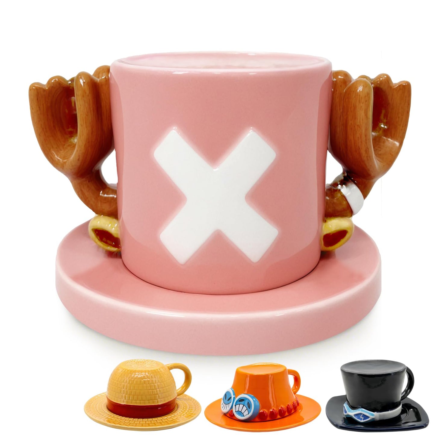 NUOWEI Taza De Café Impermeable y Duradera, Dibujos Animados y Anime Tazas De Café, Hermosa Taza Cerámica, Regalo Perfecto Para Los Amantes Del Anime, Tazas De Cerámica Para El Hogar y La Oficina