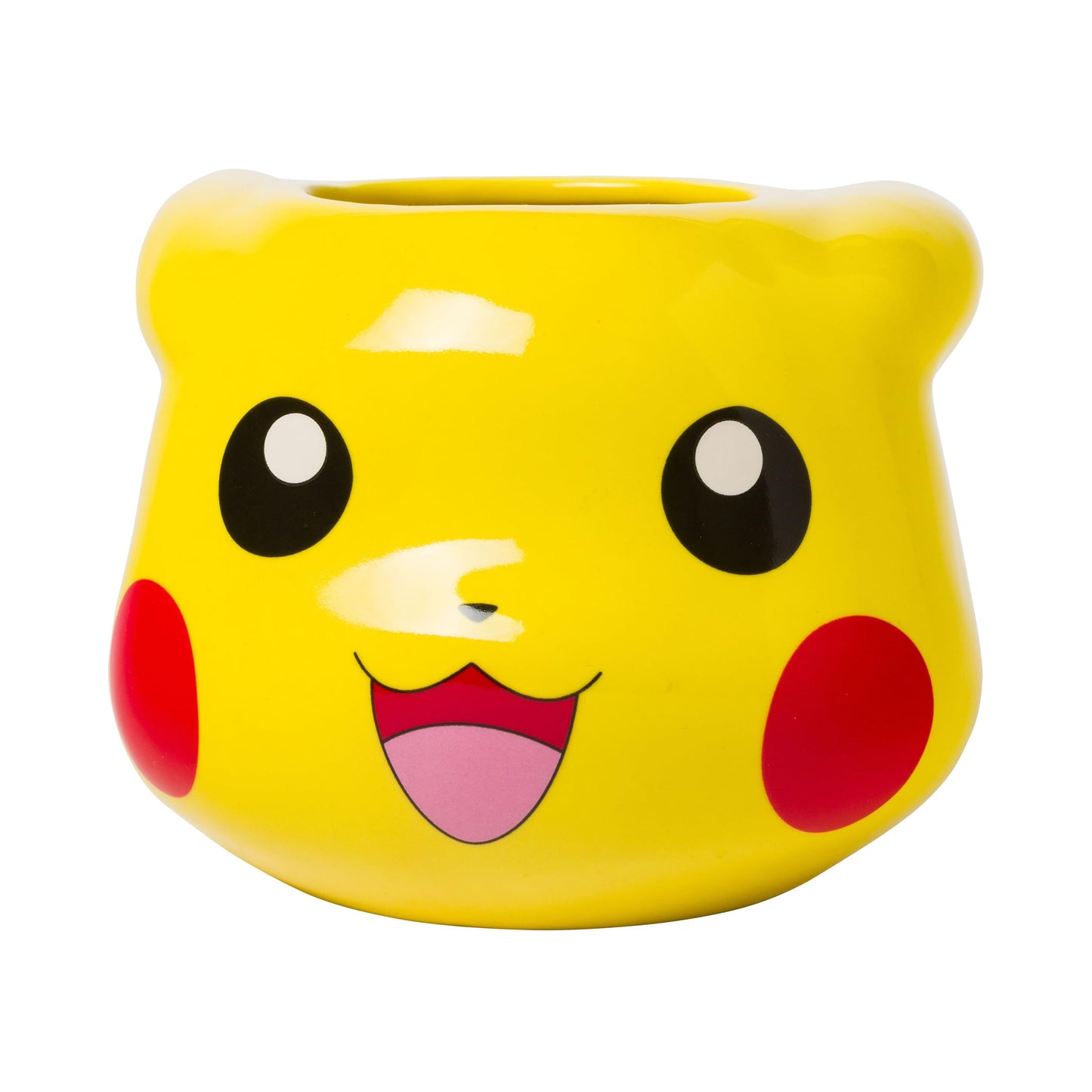 Silver Buffalo Pokemon Snorlax Face - Taza esculpida 3D de cerámica, 20 onzas