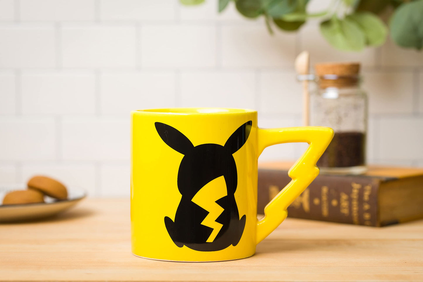 Silver Buffalo Pokemon Snorlax Face - Taza esculpida 3D de cerámica, 20 onzas