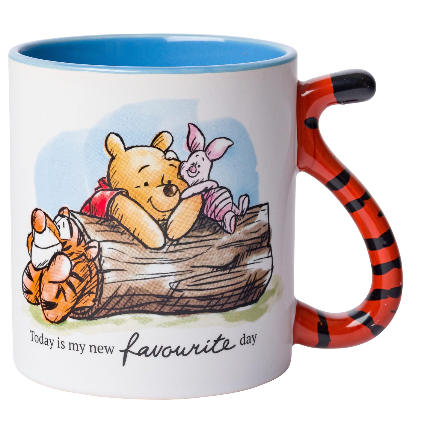 Disney Alicia en el país de las maravillas - Taza de cerámica con diseño de gato Cheshire 3D, Tazas de té apiladas de Alice., Negro, 20-ounces, 1