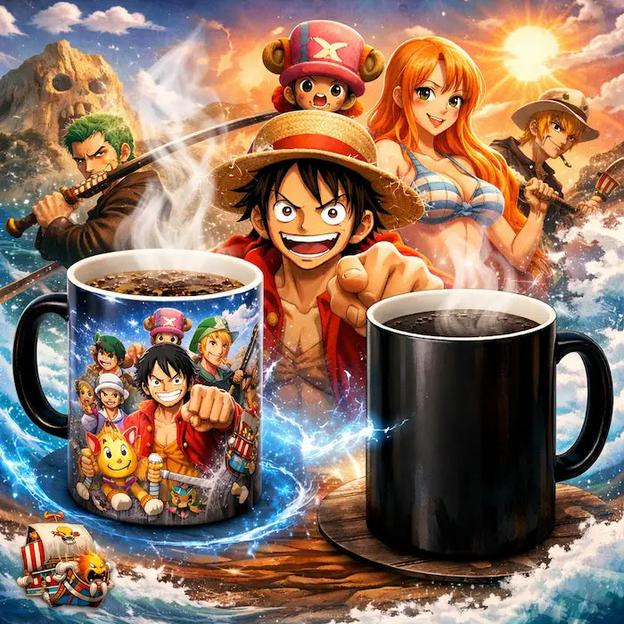 Tazas mágicas de One Piece