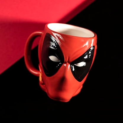 Marvel - Taza de café de cerámica con licencia oficial de Deadpool de Paladone Deadpool, regalo y recuerdo de cómic, taza de té de 11 onzas