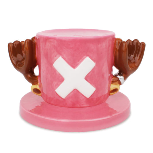 HACOCOLA - Tazas de café de cerámica de anime de una pieza, juego de regalo para amantes del anime (Chopper)