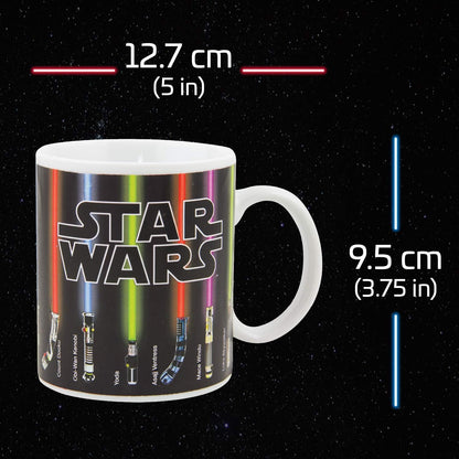 Star Wars Heat Change Mug Lightsaber Paladone Products Calici Tazze