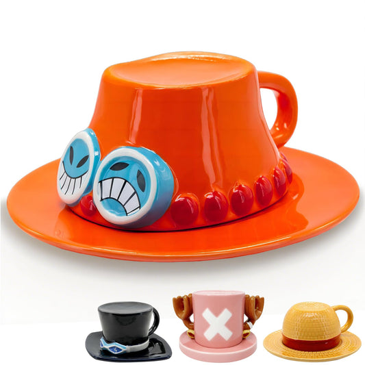 NUOWEI Taza De Café Impermeable y Duradera, Dibujos Animados y Anime Tazas De Café, Hermosa Taza Cerámica, Regalo Perfecto Para Los Amantes Del Anime, Tazas De Cerámica Para El Hogar y La Oficina