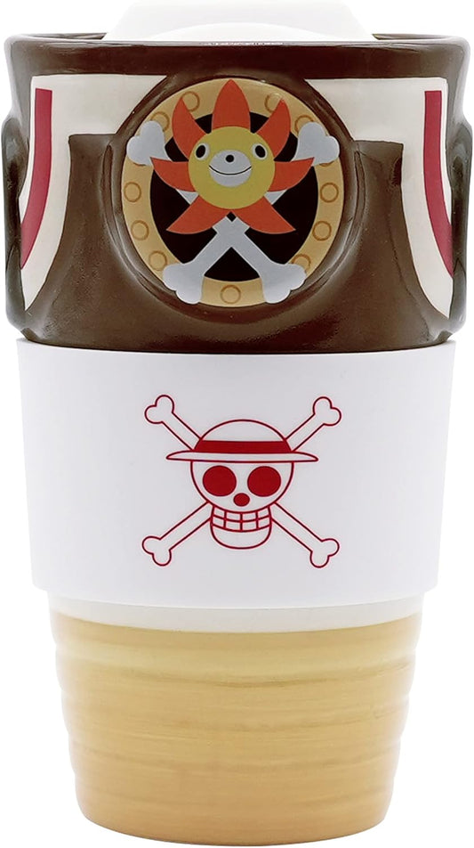 ABYSTYLE - Taza de viaje de cerámica Thousand Sunny