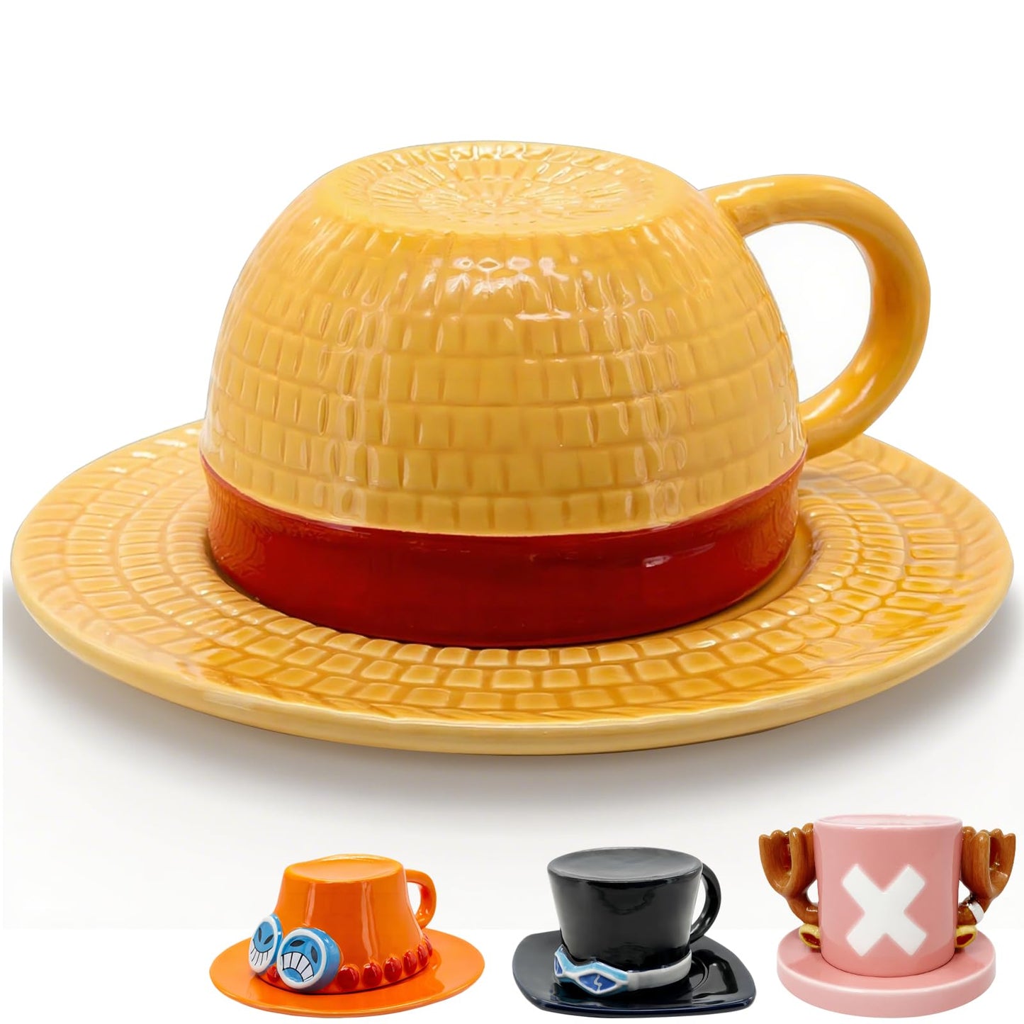 NUOWEI Taza De Café Impermeable y Duradera, Dibujos Animados y Anime Tazas De Café, Hermosa Taza Cerámica, Regalo Perfecto Para Los Amantes Del Anime, Tazas De Cerámica Para El Hogar y La Oficina
