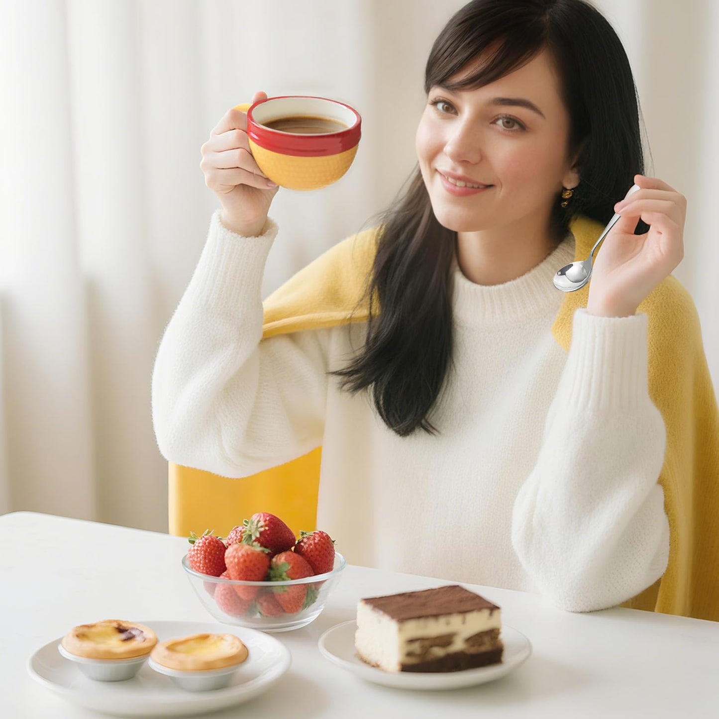 NUOWEI Taza De Café Impermeable y Duradera, Dibujos Animados y Anime Tazas De Café, Hermosa Taza Cerámica, Regalo Perfecto Para Los Amantes Del Anime, Tazas De Cerámica Para El Hogar y La Oficina