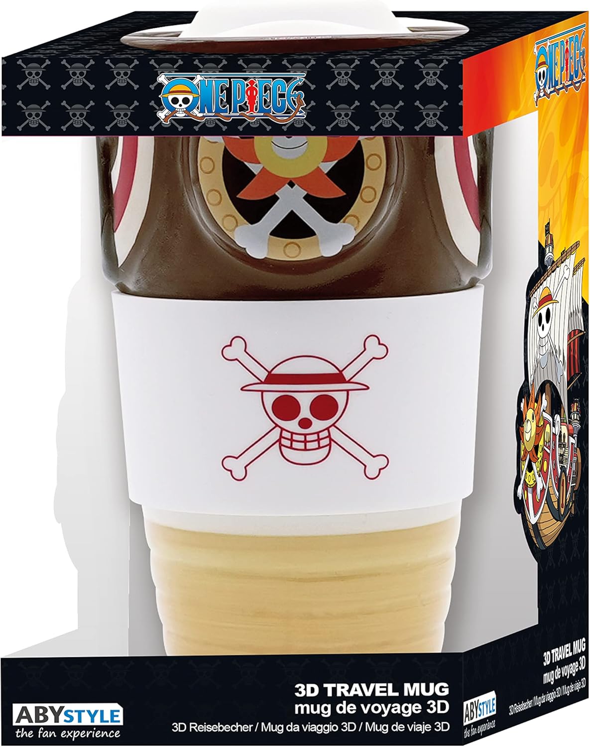ABYSTYLE - Taza de viaje de cerámica Thousand Sunny