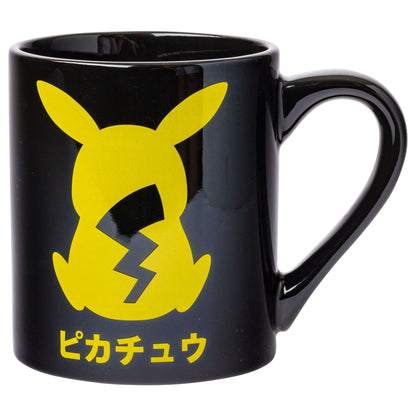 Silver Buffalo Pokemon Pokeball - Taza esculpida 3D de cerámica, 20 onzas