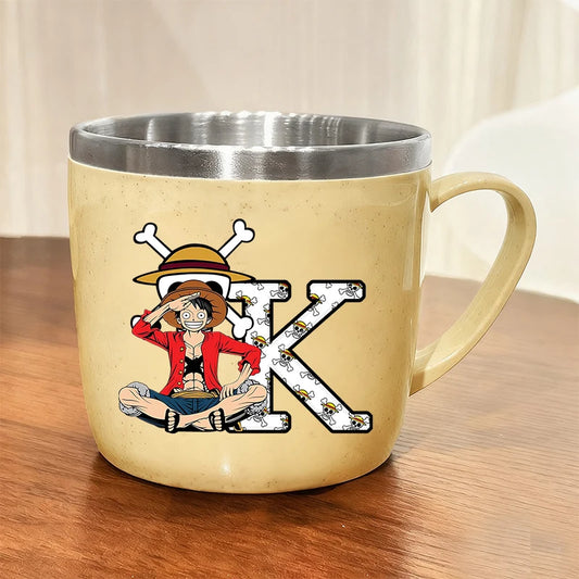 Taza One Piece Letra Personalizable