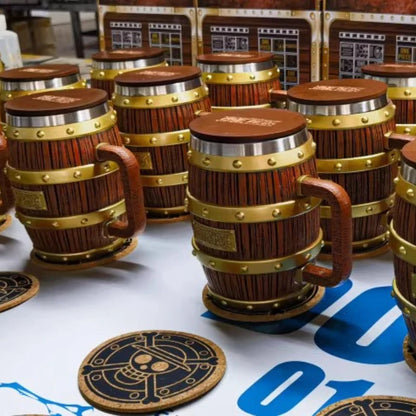 One Piece Luffy Taza Tarro